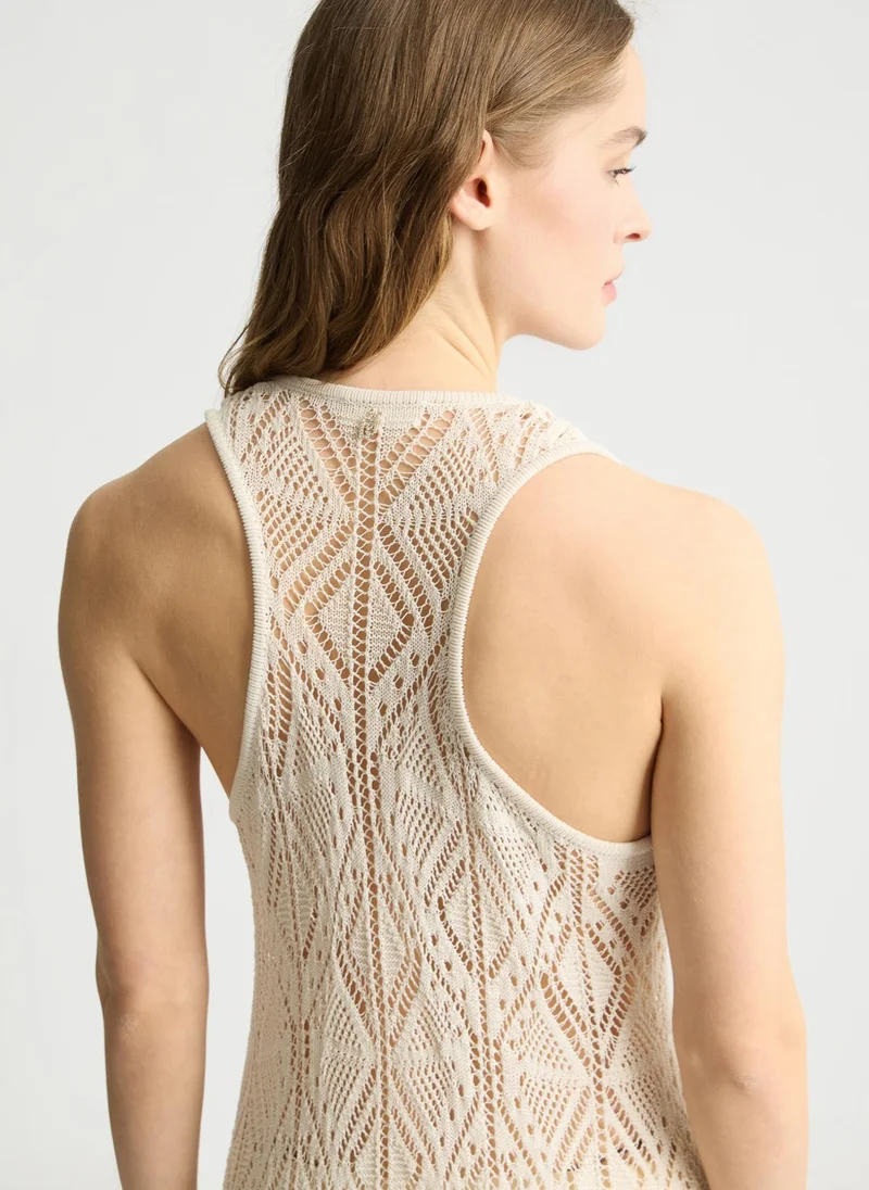 Liu Jo Crochet knit dress