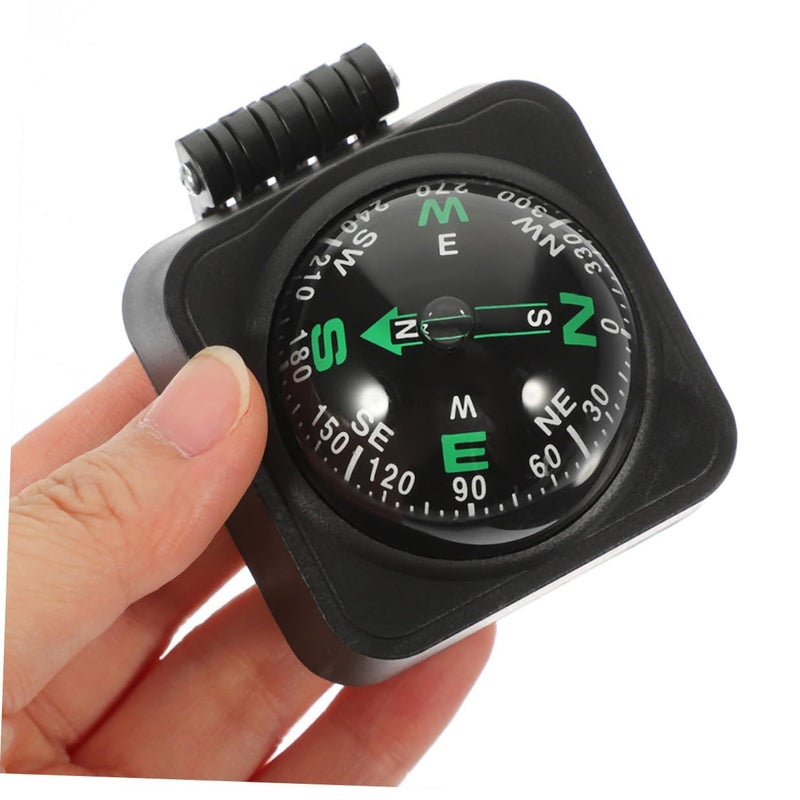 3Pcs Black Adjustable Car Dashboard Compass Ball For Boat And Motorcycle Navigation - Image 4