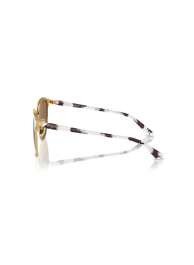 Vogue Semi-Rimless Cat Eye Sunglasses 0VO4303S - Image 4
