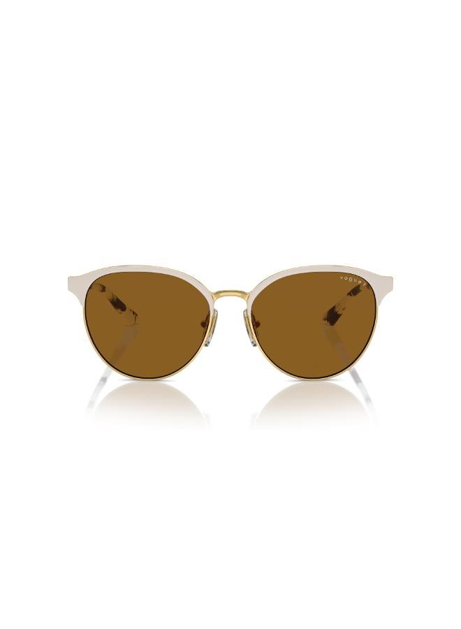 Vogue Semi-Rimless Cat Eye Sunglasses 0VO4303S - Image 2