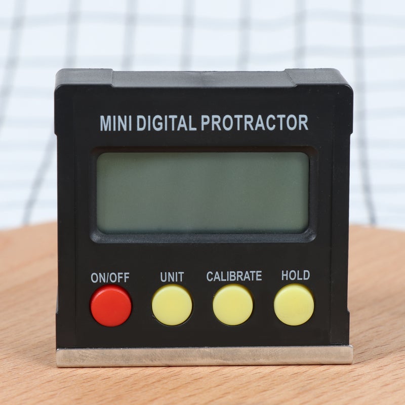 Mini Digital Display Inclinometer Inclination Box Goniometer Angle Meter No Battery Included (Black) - Image 5