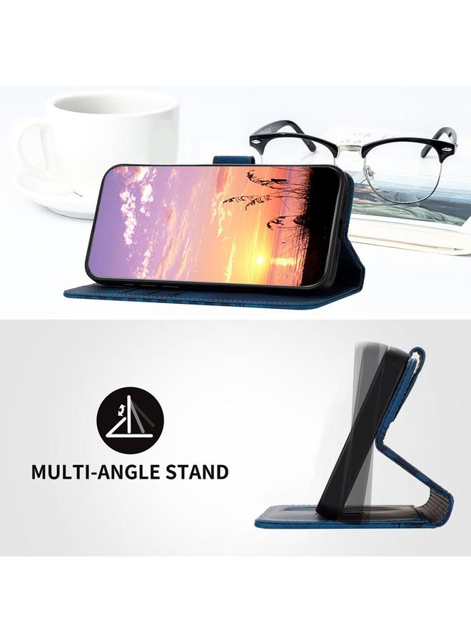 اس-توب جراب جلدي لهاتف Infinix Hot 12i منقوش عليه رأس فيل مع حبل تعليق - Image 4