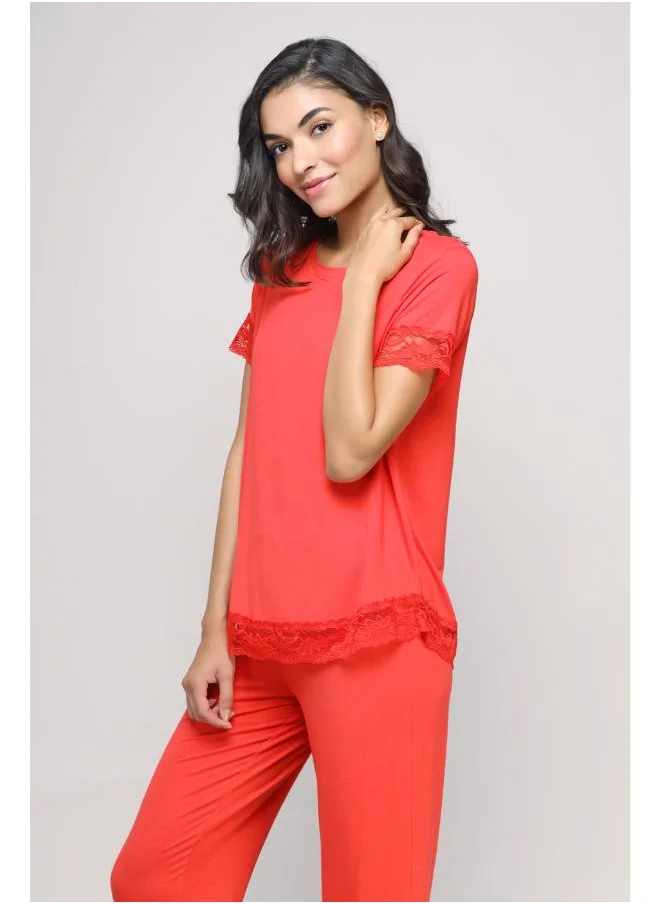 نسيسير Delicate Lace Angel Top