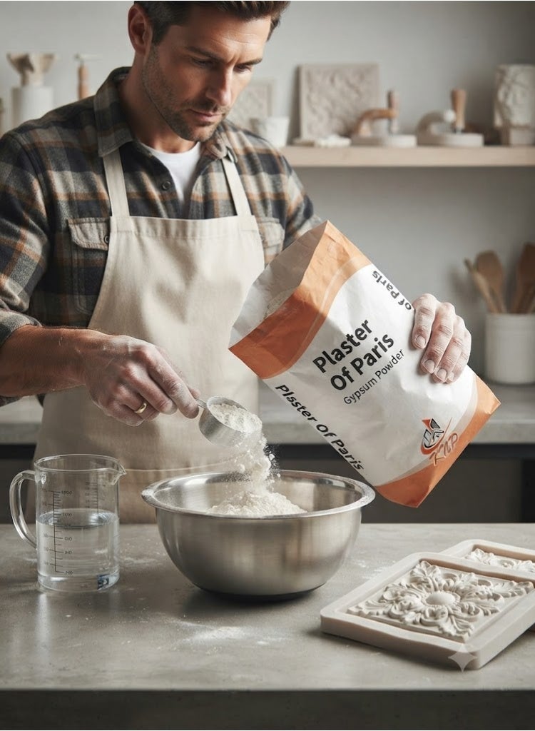 KNP Plaster Of Paris Gypsum Powder 4KG - Image 3