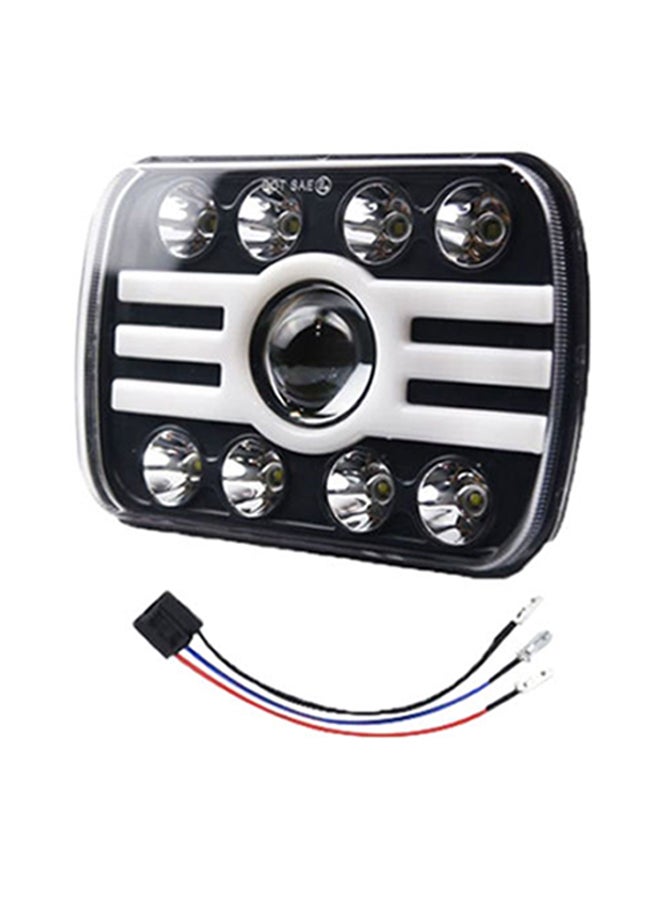 Loquat LED Headlight Set With Wire For Jeep Wrangler - Image 1