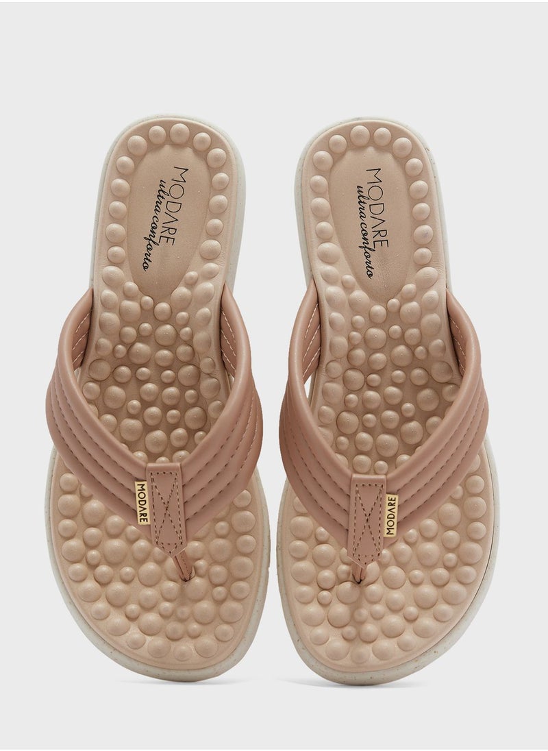 MODARE - Mavis Single Strap Flat Sandals - Image 1