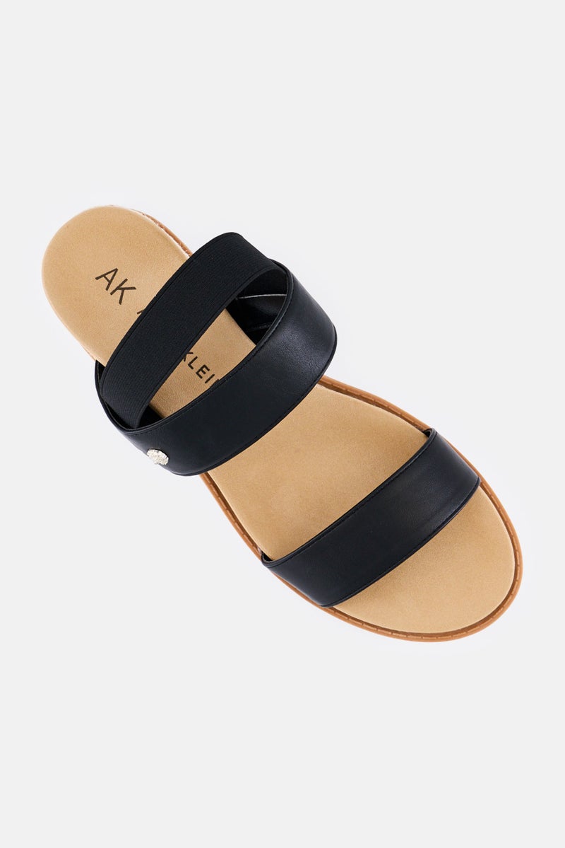 ANNE KLEIN Women Medium Akleto Slingback Sandals, Black - Image 4