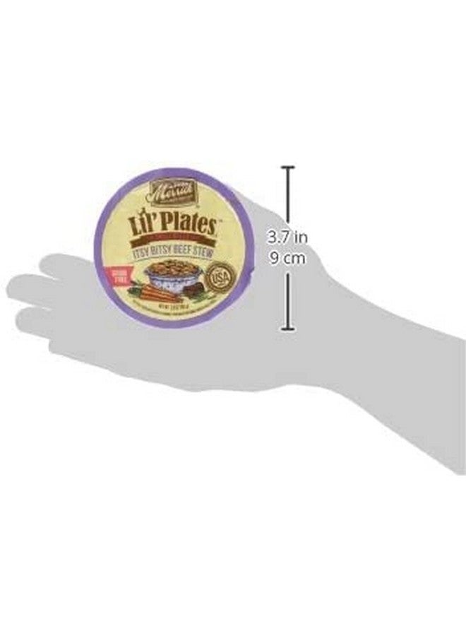 ميريك أطباق ليلز من ميريك، طعام رطب خالٍ من الحبوب، 3.5 أونصة، للكلاب من السلالات الصغيرة، 12 علبة - حساء لحم بقري إتسي بيتسي - Image 4