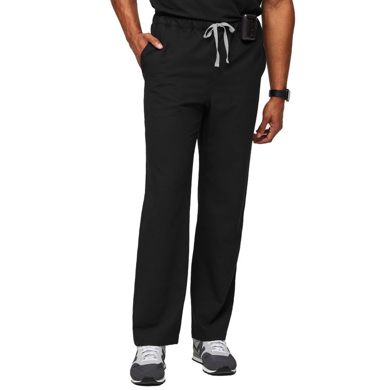 بنطلون سكراب أساسي للرجال من FIGS Pisco باللون الأسود L