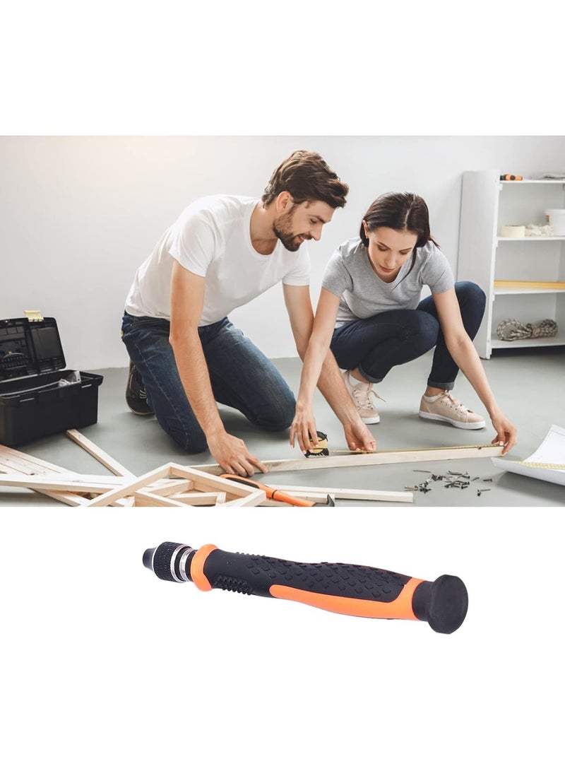 GGOOT Hardware Tool 26Pcs Screwdriver Set with Magnetic Insulated Head, Slot Cross, Crowbar, Suction Cup, Electrician Repair Tools.  - Image 5