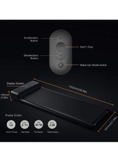 KINGSMITH Walkingpad A1 Pro Walking Treadmill Black  - Image 4