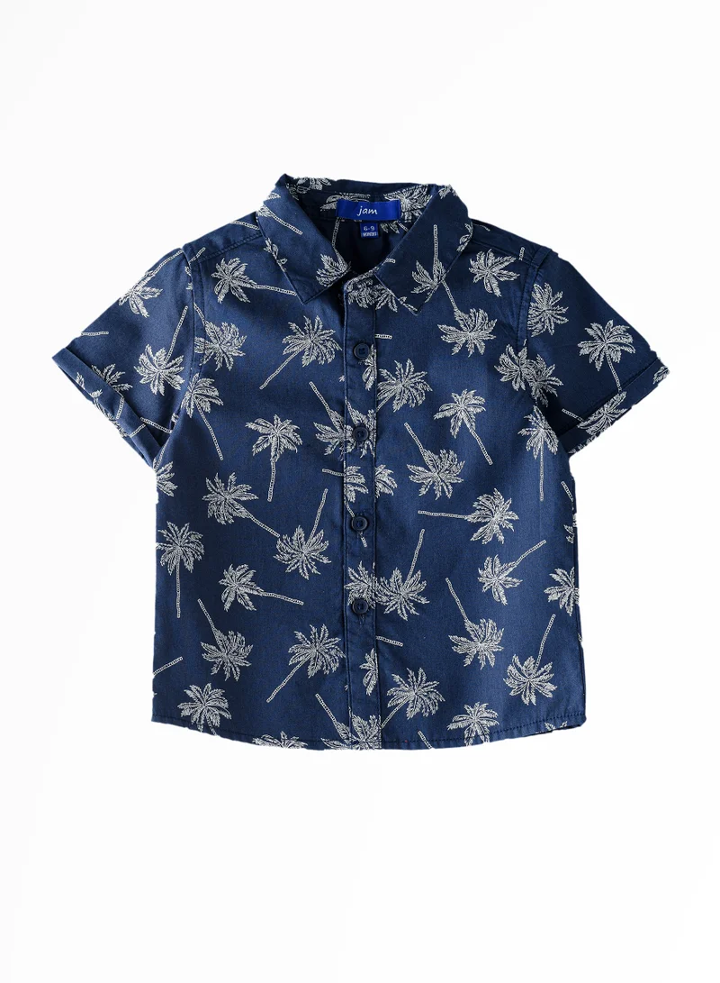JAM Mini Man Style: Boys' Cool Cotton Shirt Fun Prints & Summer Comfort