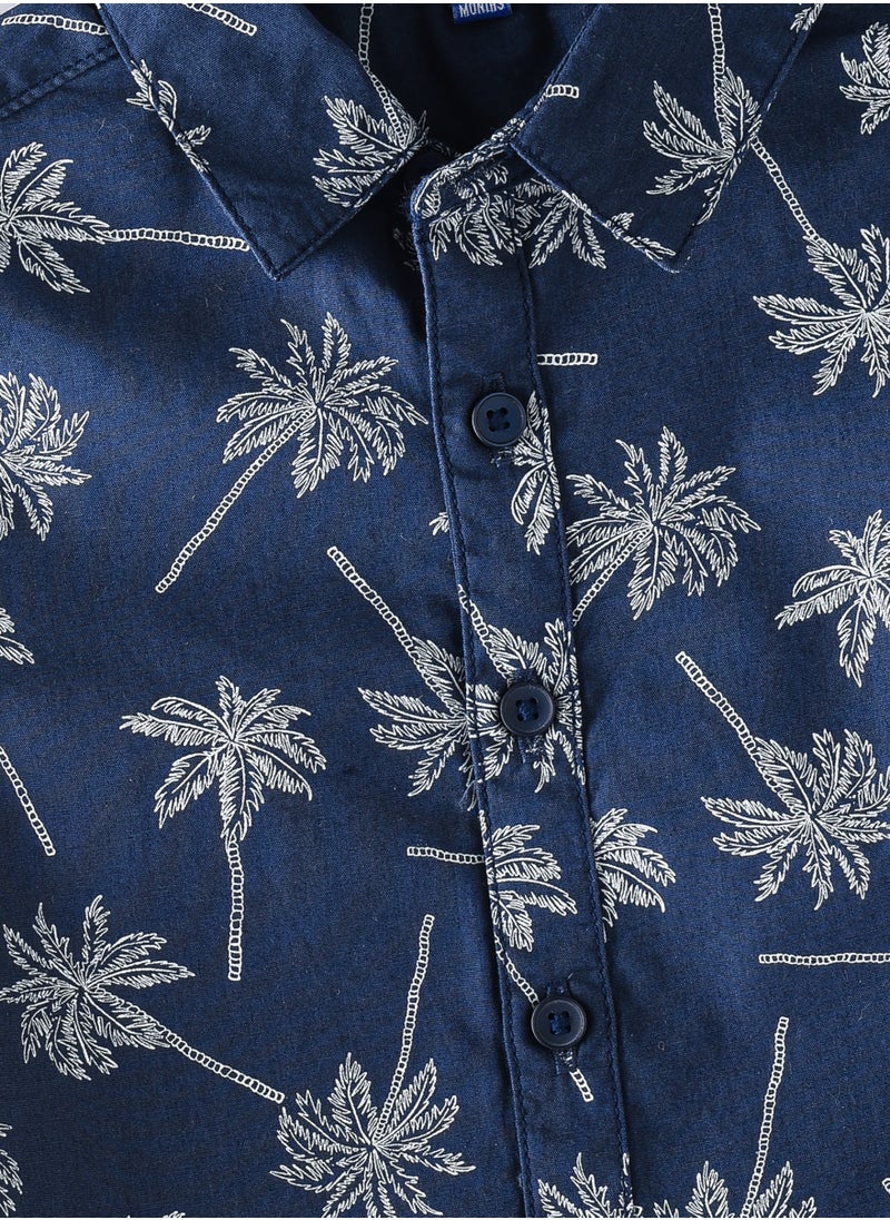 JAM Mini Man Style: Boys' Cool Cotton Shirt Fun Prints & Summer Comfort  - Image 3