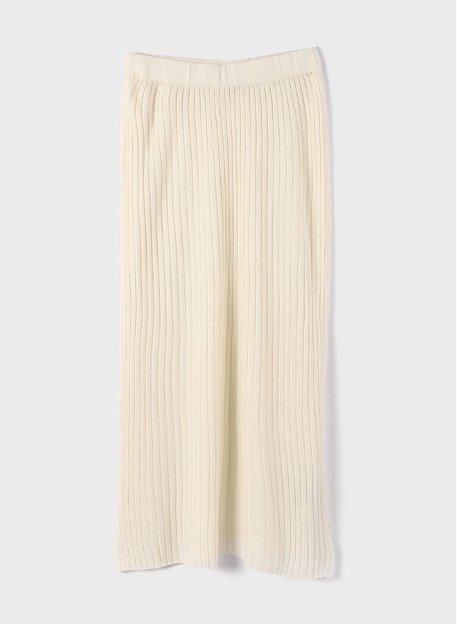 LC WAIKIKI Women's Elastic Waist Plain Knitted Skirt  - Image 1