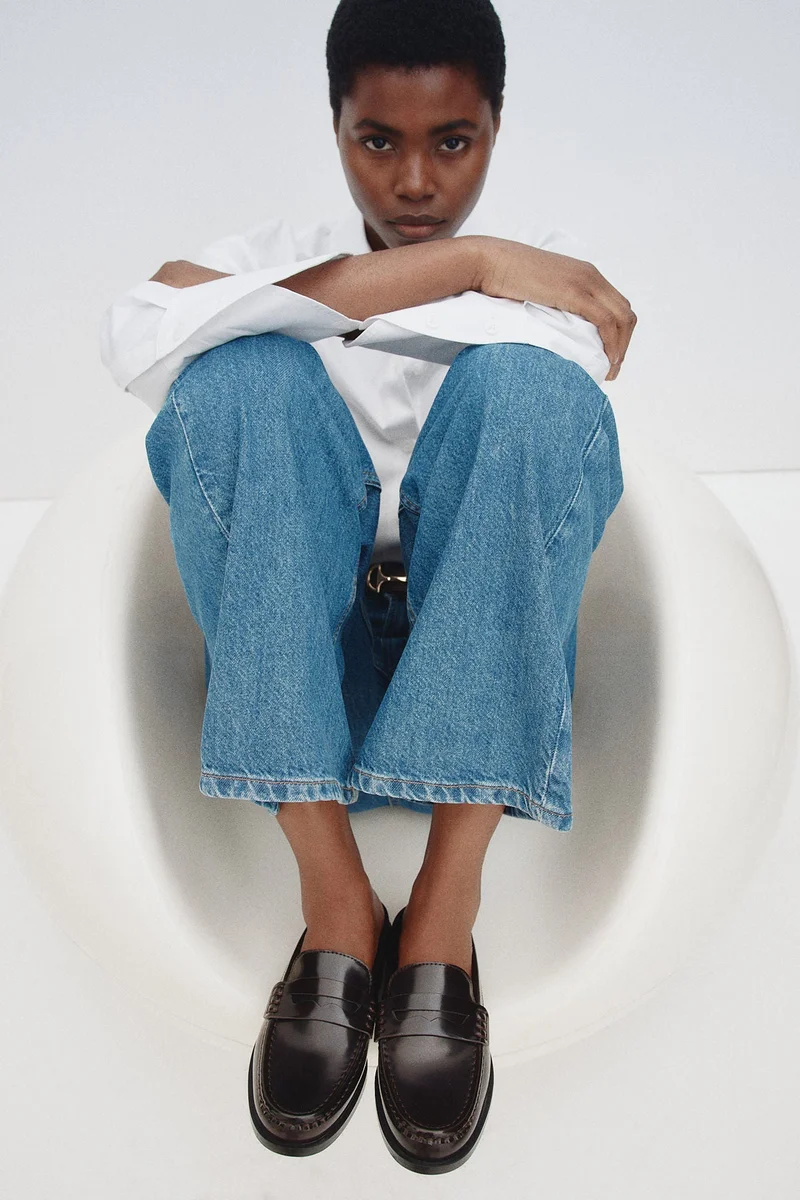 اتش اند ام حذاء لوفر ميول