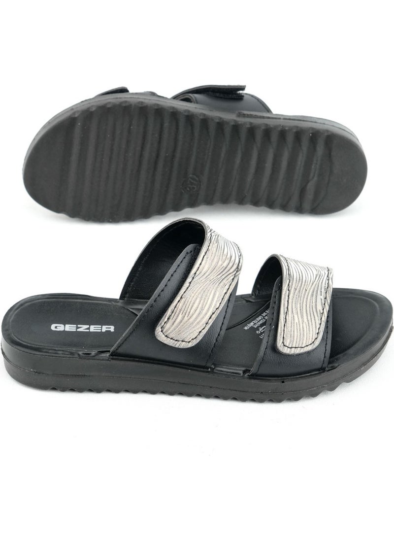 Gezer - Summer Women's Two Buckle Adjustable Daily Slippers - Image 1