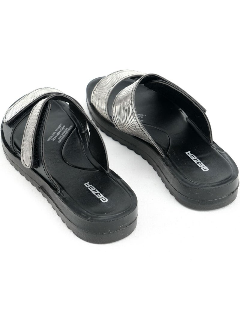 Gezer - Summer Women's Two Buckle Adjustable Daily Slippers - Image 1