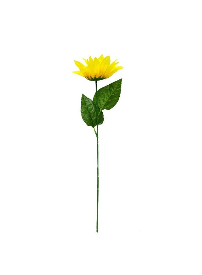 دايسو زهرة عباد الشمس الصفراء المفردة من دايسو – ساق ورد صناعي decoratif - Image 1