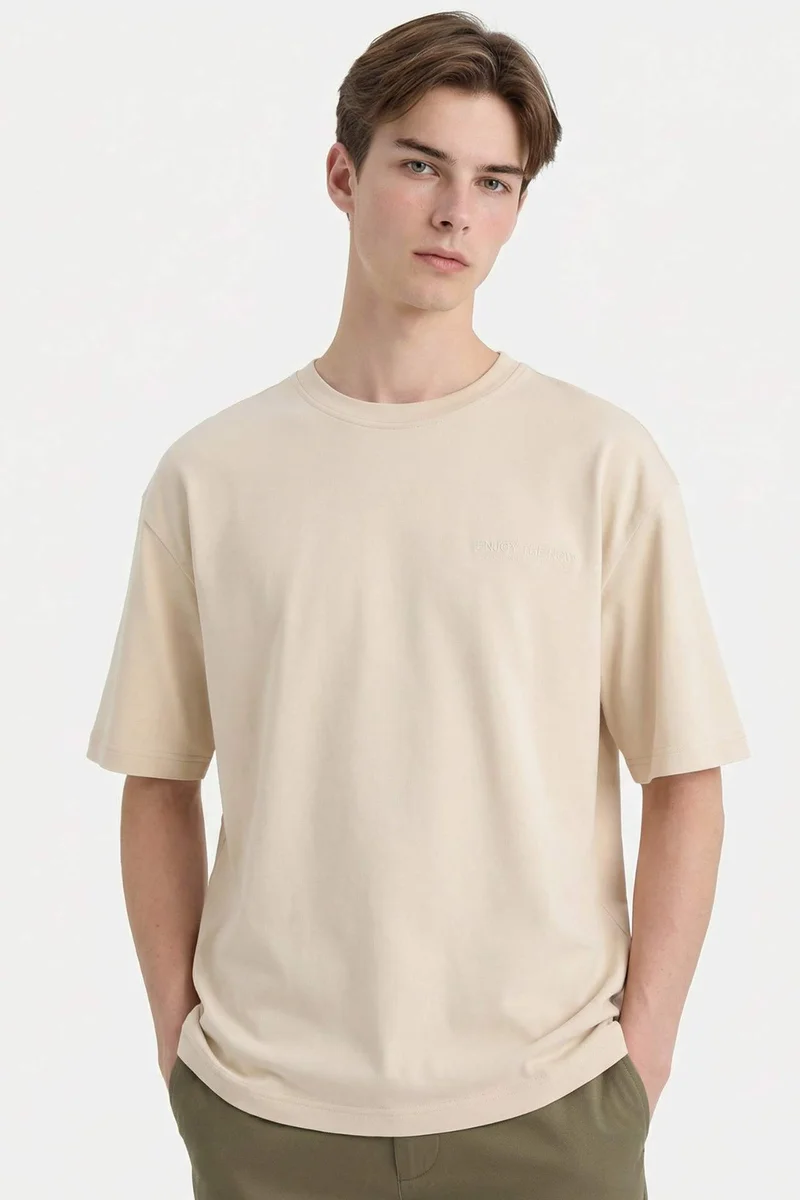 ديفاكتو Breathable Boxy Fit T-Shirt