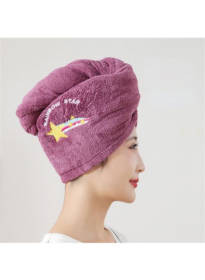 Rapid Drying Towel Quick Drying Towel Wrap Super Absorbent Twist Turban Dry Hair Caps  - Image 1