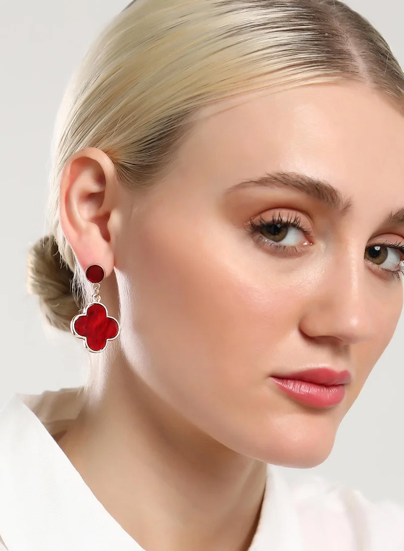 سوهي Contemporary Stones Artificial Drop Earring Jewellery