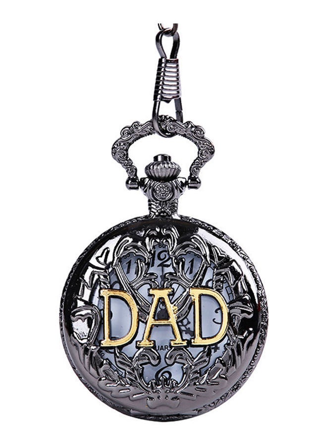 NIBEMINENT - unisex Hollow Alloy Analog Pocket Watch 3007 - Image 1