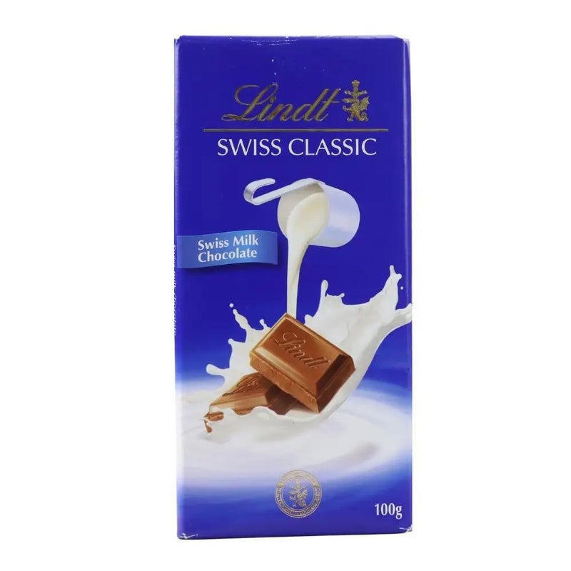 Lindt Swiss Classic Milk Chocolate- 100gms
