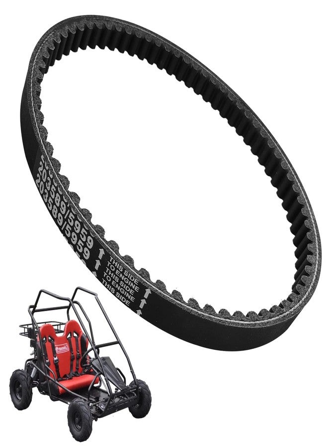 NOTISH 30 Series Go Kart Drive Belt KT196 Drive Belt Replacement for Manco 5959 Comet 203589 Murray 12-8487 Belt - Image 1