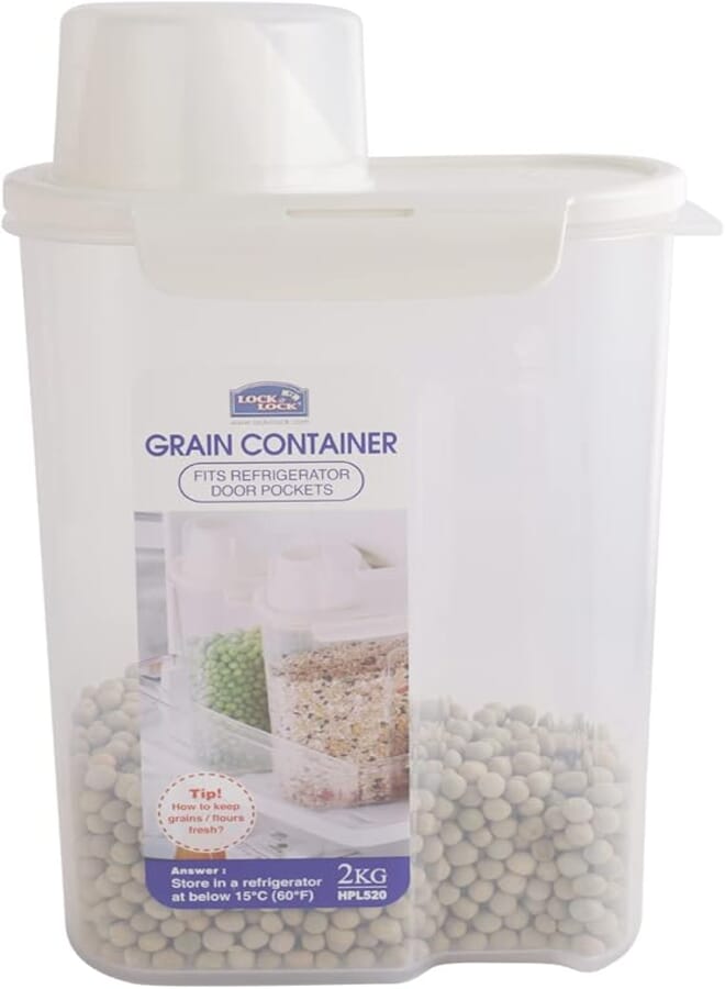 LocknLock Lock & Lock HPL520 Rice Container 2.4 Liter