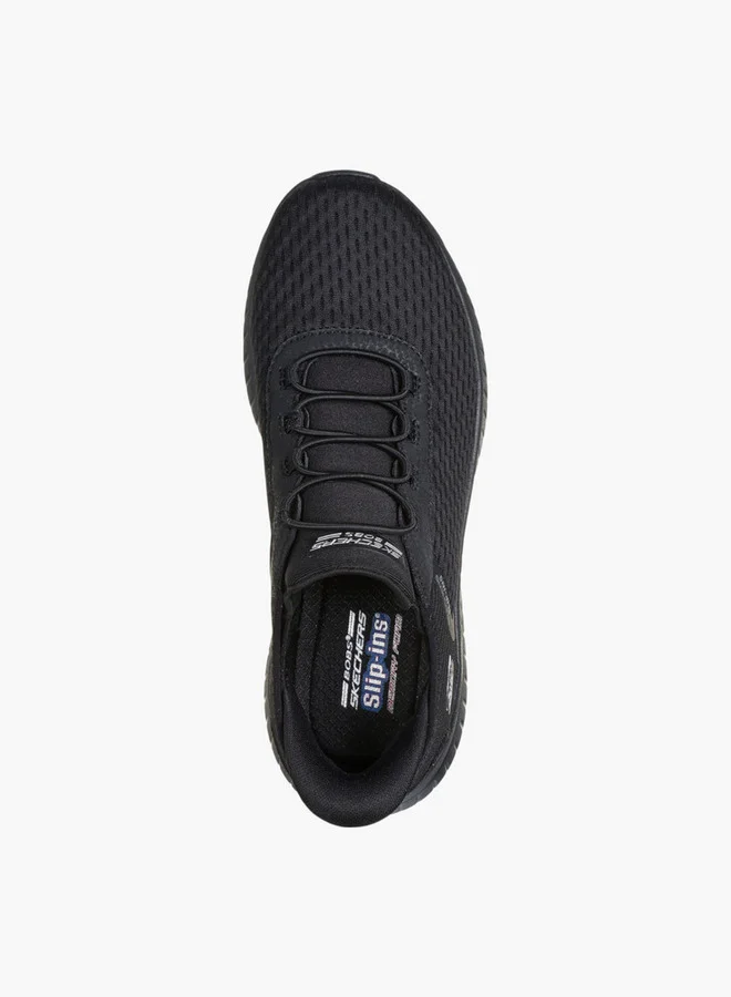 سكيتشرز Women's BOBS SQUAD CHAOS Lace-Up Closure Sports Shoes - 117504-BBK