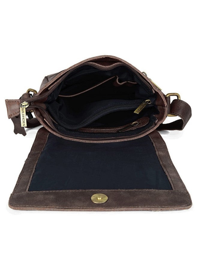 WildHorn Genuine Leather Side Bag for Men | Stylish, Spacious & Durable | Perfect for Daily Use & Travel | Adjustable Strap | 1-Year Warranty - Image 5