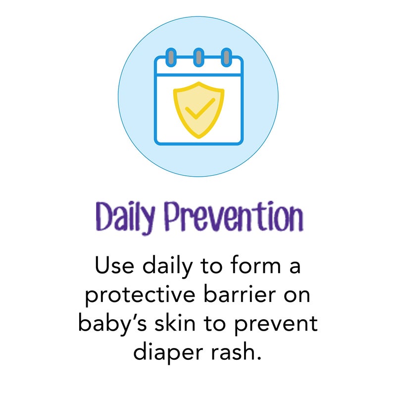 Desitin Daily Defense Baby Diaper Rash Cream with 13% Zinc Oxide Barrier Cream to Treat, Relieve & Prevent Diaper Rash, Hypoallergenic, Dye-, Phthalate- & Paraben-Free, 4 oz - Image 4