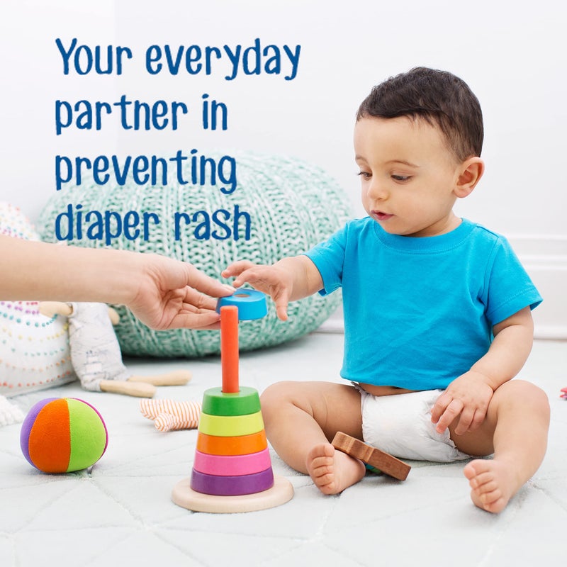 Desitin Daily Defense Baby Diaper Rash Cream with 13% Zinc Oxide Barrier Cream to Treat, Relieve & Prevent Diaper Rash, Hypoallergenic, Dye-, Phthalate- & Paraben-Free, 4 oz - Image 2