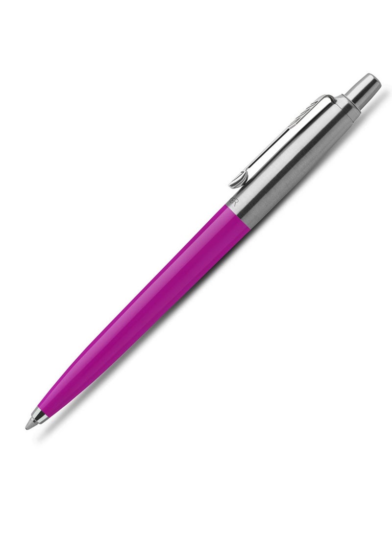 PARKER 1-Piece Jotter Original Blue Ink Ballpoint Pen Magenta Barrel - Image 3