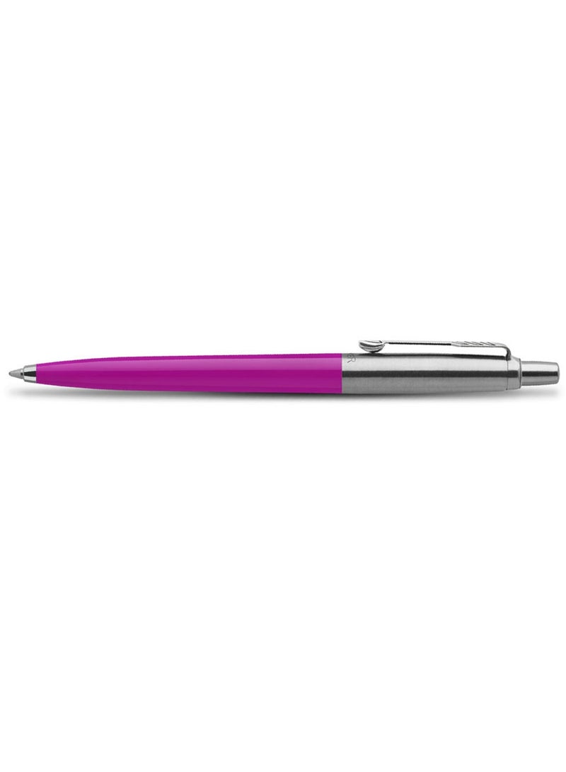 PARKER 1-Piece Jotter Original Blue Ink Ballpoint Pen Magenta Barrel - Image 4
