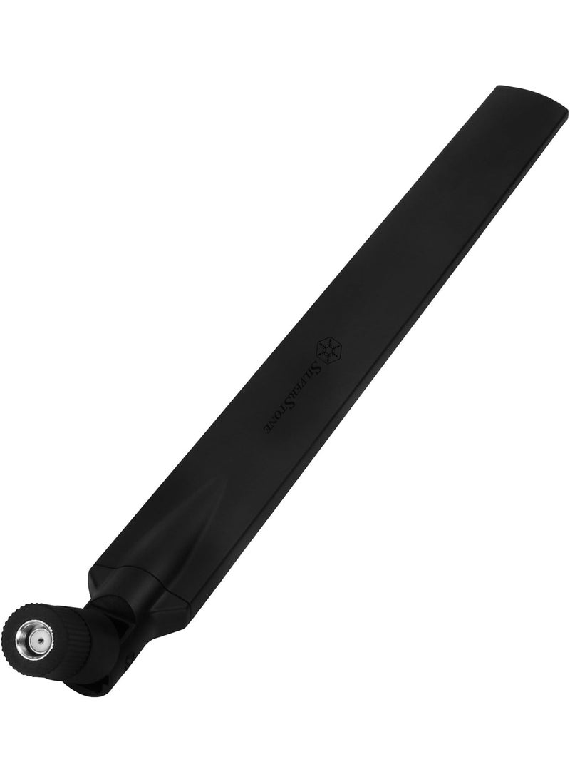 SilverStone SilverStone Technology High Gains Dual band WIFI antenna 5GHz 7dBi 24GHz 5dBi with RPSMA plug WAD17  - Image 1