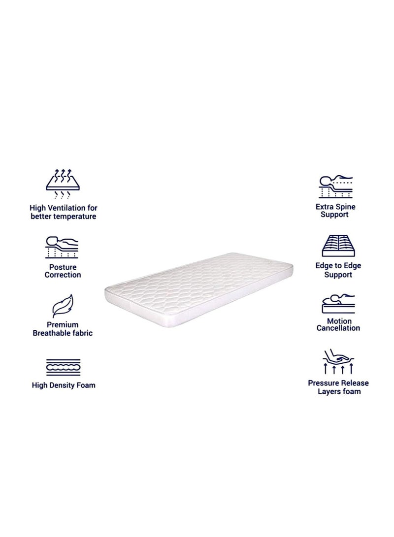 Safa Compression Sponge Mattress 60 Embroideredc Size 90x190cm thickness 5cm - Image 3