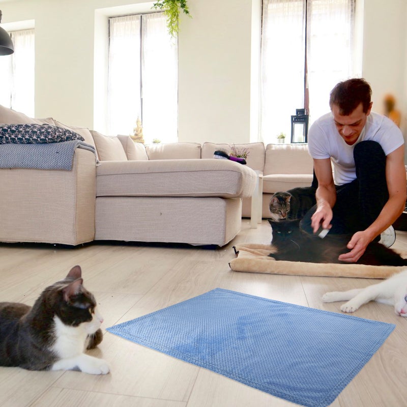 Pets Blanket Simple Warm Sleeping Mat Prcatical Comfortable Rug for Pet Cat Dog ( Size S) - Image 3