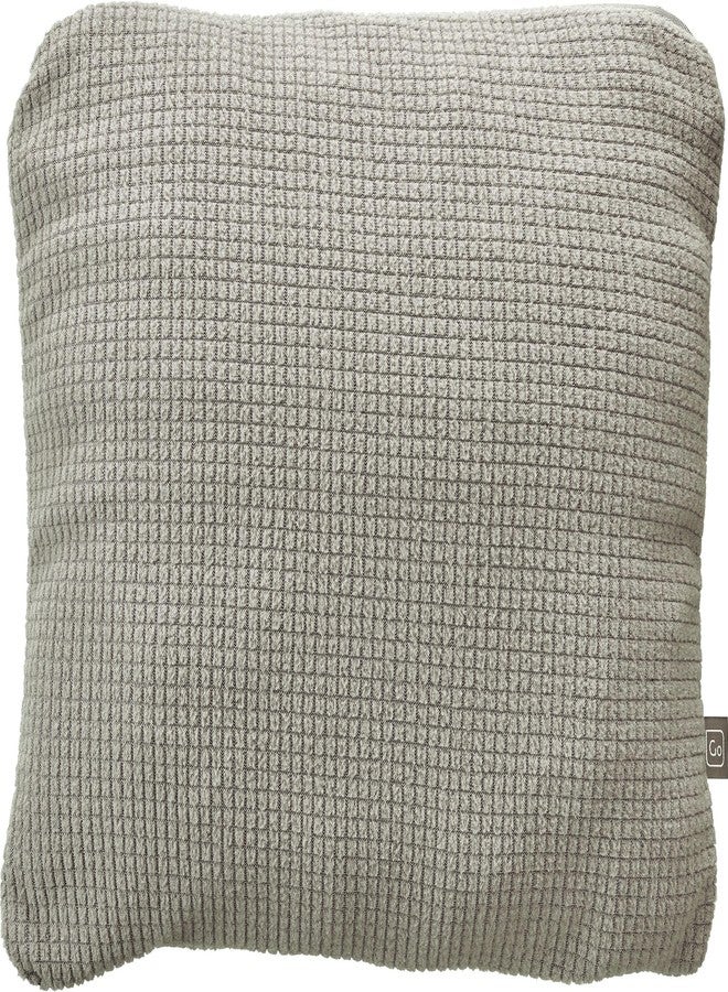 Go Travel Deluxe Wearable Blanket, Cozy, Fleece Blanket for Comfortable Rest in Airplane, Bus, Car, and Train, Doubles as Pillow and Lumbar Support, Packs in with Luggage, Travel Essentials, Gray - Image 3