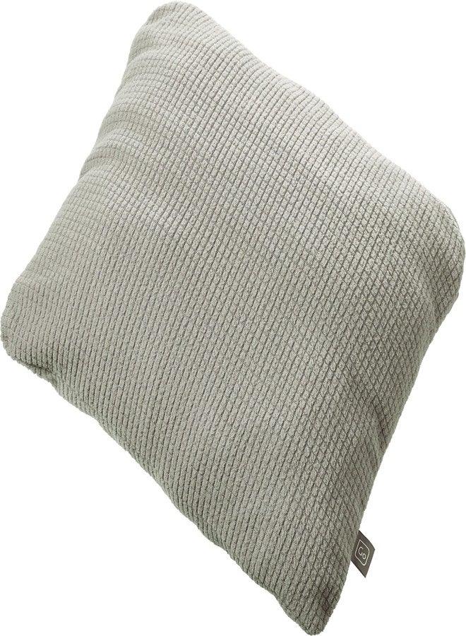 Go Travel Deluxe Wearable Blanket, Cozy, Fleece Blanket for Comfortable Rest in Airplane, Bus, Car, and Train, Doubles as Pillow and Lumbar Support, Packs in with Luggage, Travel Essentials, Gray - Image 4