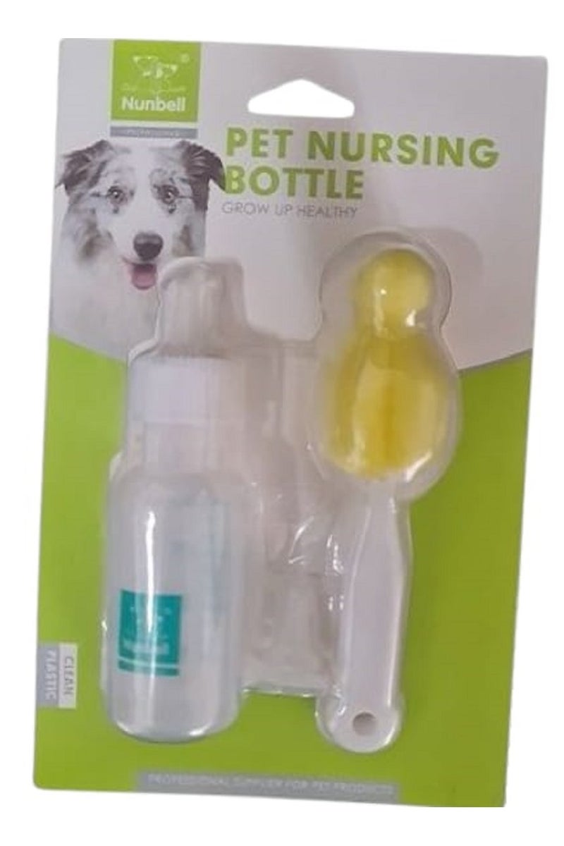 A Feeding Bottle For Kittens And Puppies, Made Of Safe Materials