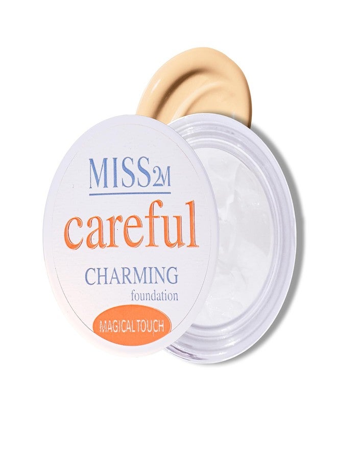 ميس تو ام كريم أساس MISS2M Careful Magic لتغيير اللون مع الكولاجين | كريم أساس True Match بتركيبة ناعمة ومُخفية للشوائب: 01 Light Magic، 1.01 أونصة سائلة - Image 1