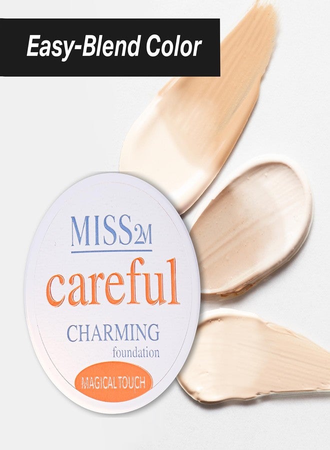ميس تو ام كريم أساس MISS2M Careful Magic لتغيير اللون مع الكولاجين | كريم أساس True Match بتركيبة ناعمة ومُخفية للشوائب: 01 Light Magic، 1.01 أونصة سائلة - Image 3