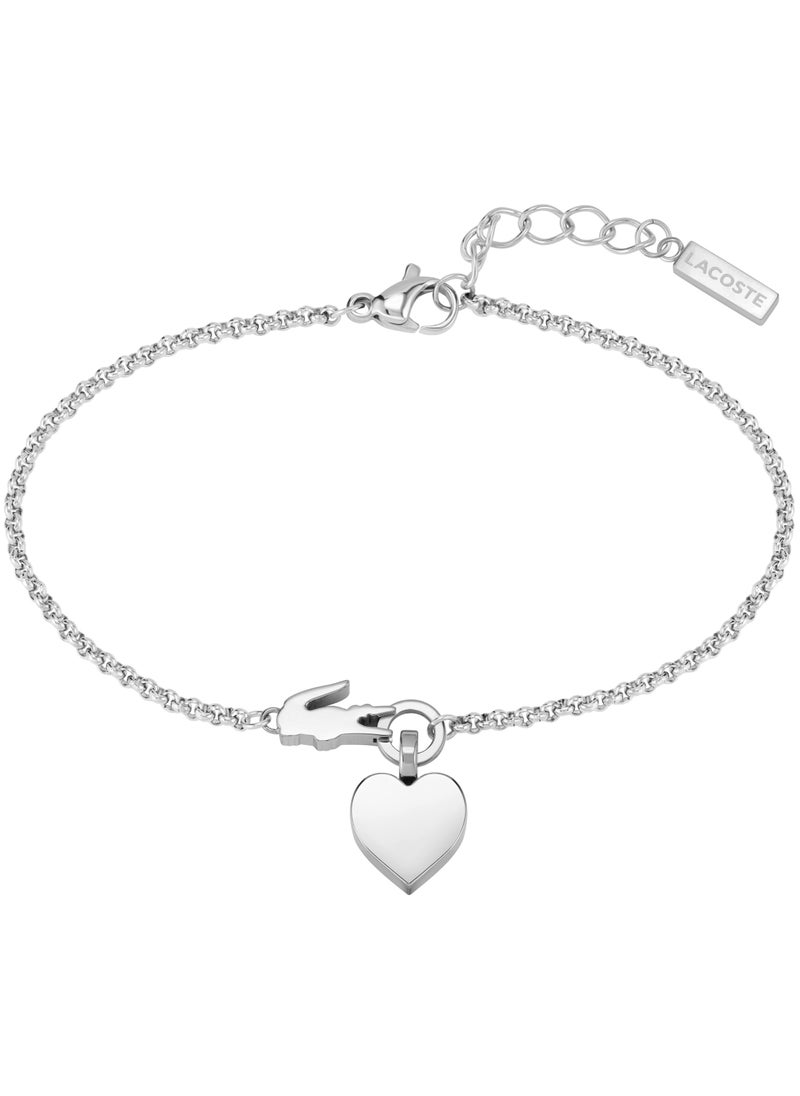 Lacoste Women's Silver Chain Bracelets - 2040027 - pzsku/ZE91A48F0325B044BE5B9Z/45/_/1734955093/23a4b3e5-d293-4e51-96ca-05d9fa8e6bd9