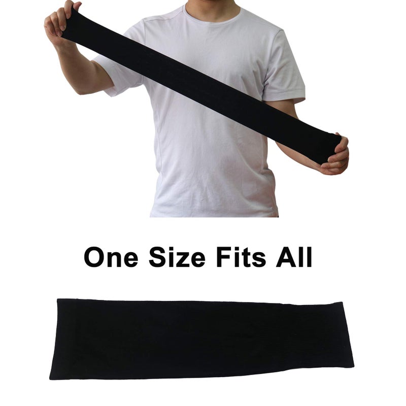 PFFY 2 Pairs UV Protection Cooling Arm Sleeves for Men and Women UPF 50 Sun Sleeve Beige*2 - Image 4
