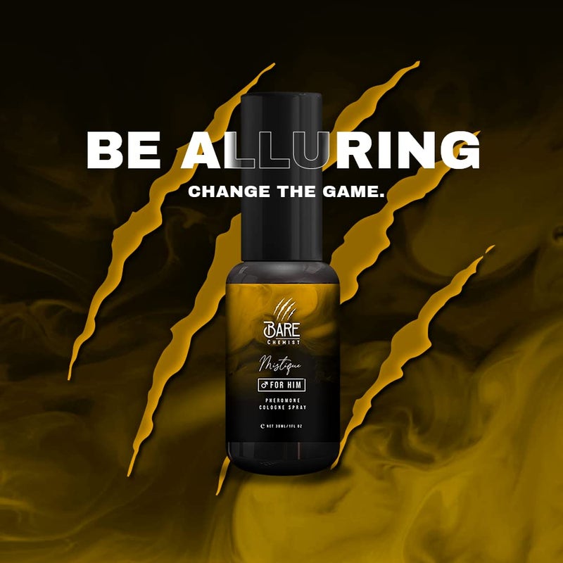 Bare Chemist Mystique Pheromone Cologne for Men â€“ Extra Strong Concentrated Formula â€“ Long-Lasting Exotic Scent â€“ 1.01 Fl Oz Spray - Image 2