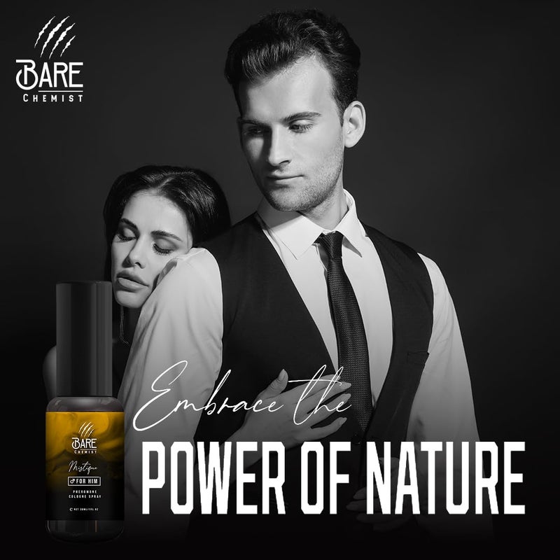 Bare Chemist Mystique Pheromone Cologne for Men â€“ Extra Strong Concentrated Formula â€“ Long-Lasting Exotic Scent â€“ 1.01 Fl Oz Spray - Image 4