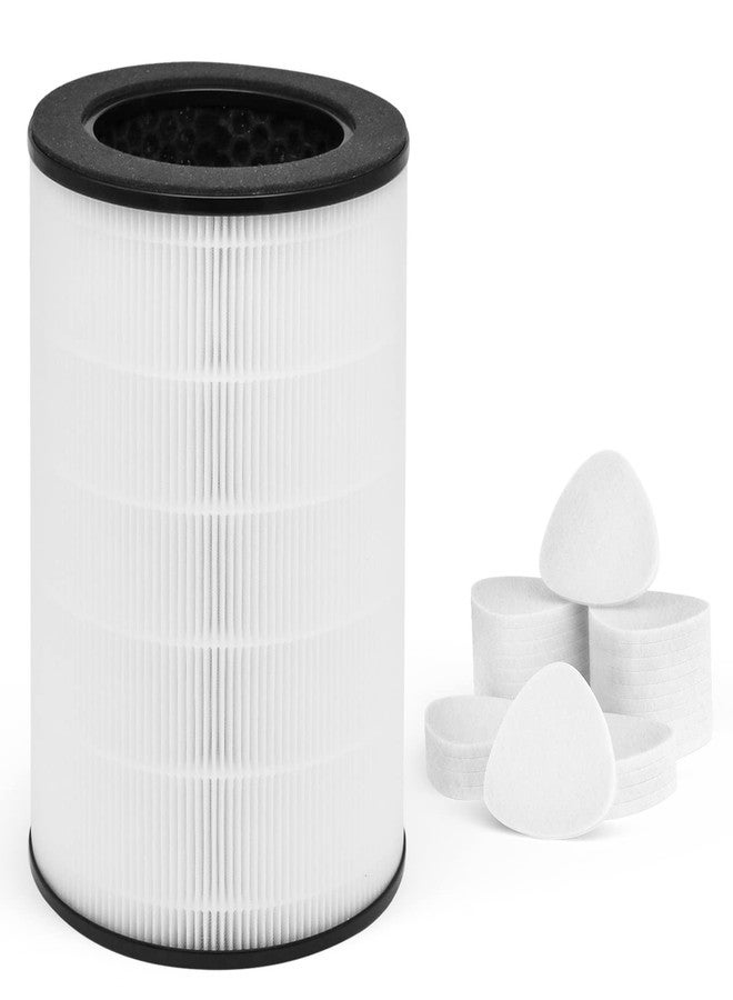 Ulrempart Replacement Filter Compatible with Homedics 5 In 1 Air Purifier Model AP-T40FL AP-T40 AP-T45 AP-T40WT AP-T40WTAR AP-T45WT 1461901 Series, Included Extra 30-Pieces Essential Oil Pad - Image 1