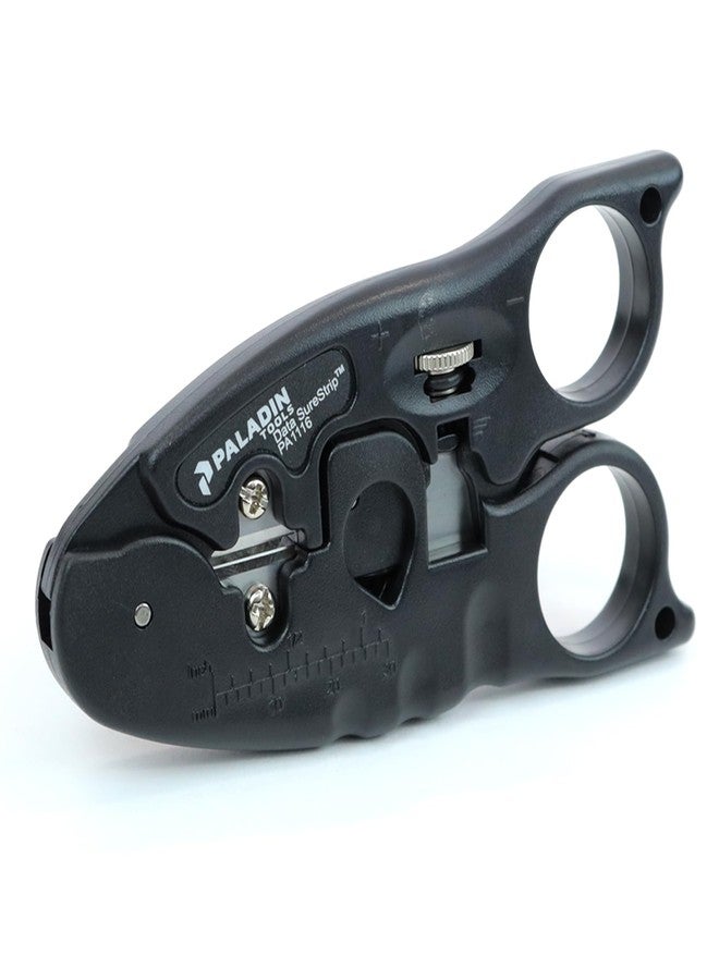 TEMPO Paladin Tools PA1116 Network Cable Cutter and Wire Stripper Tool | POE Ethernet CAT3 CAT5 CAT5E CAT6 (Professional Grade) - Image 1