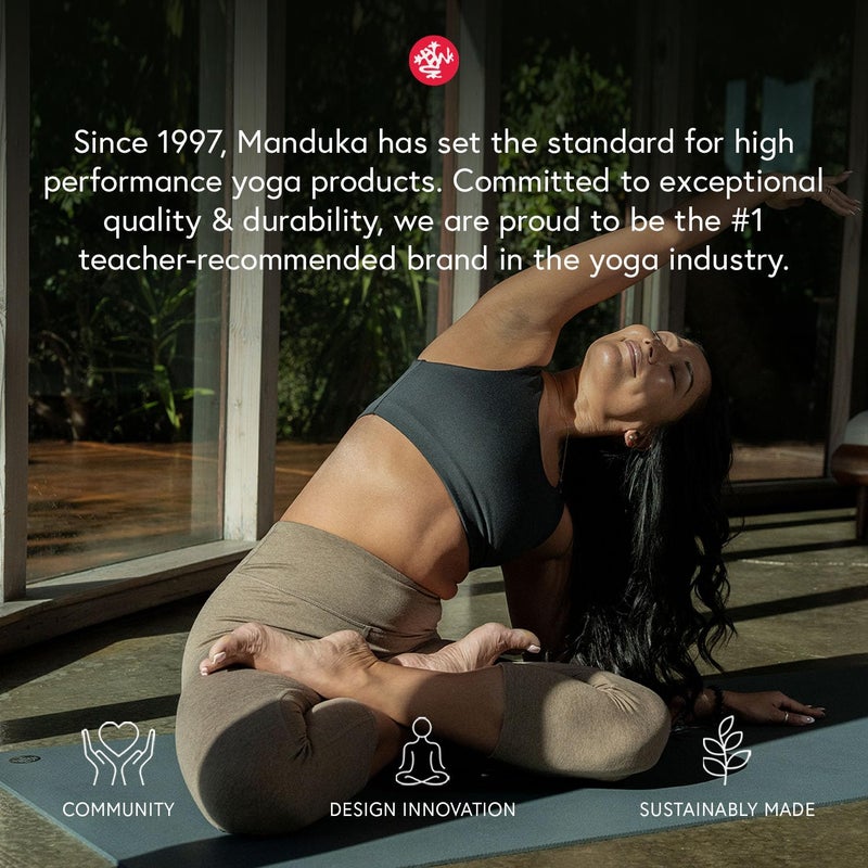 Manduka GRP Adapt Travel Yoga Mat 71" - 1.5mm | Foldable & Travel friendly | Ultimate Grip | Sweat ready for Any Style of Yoga | 71 x 24 x 1/16 inches | Dark Lotus - Image 5